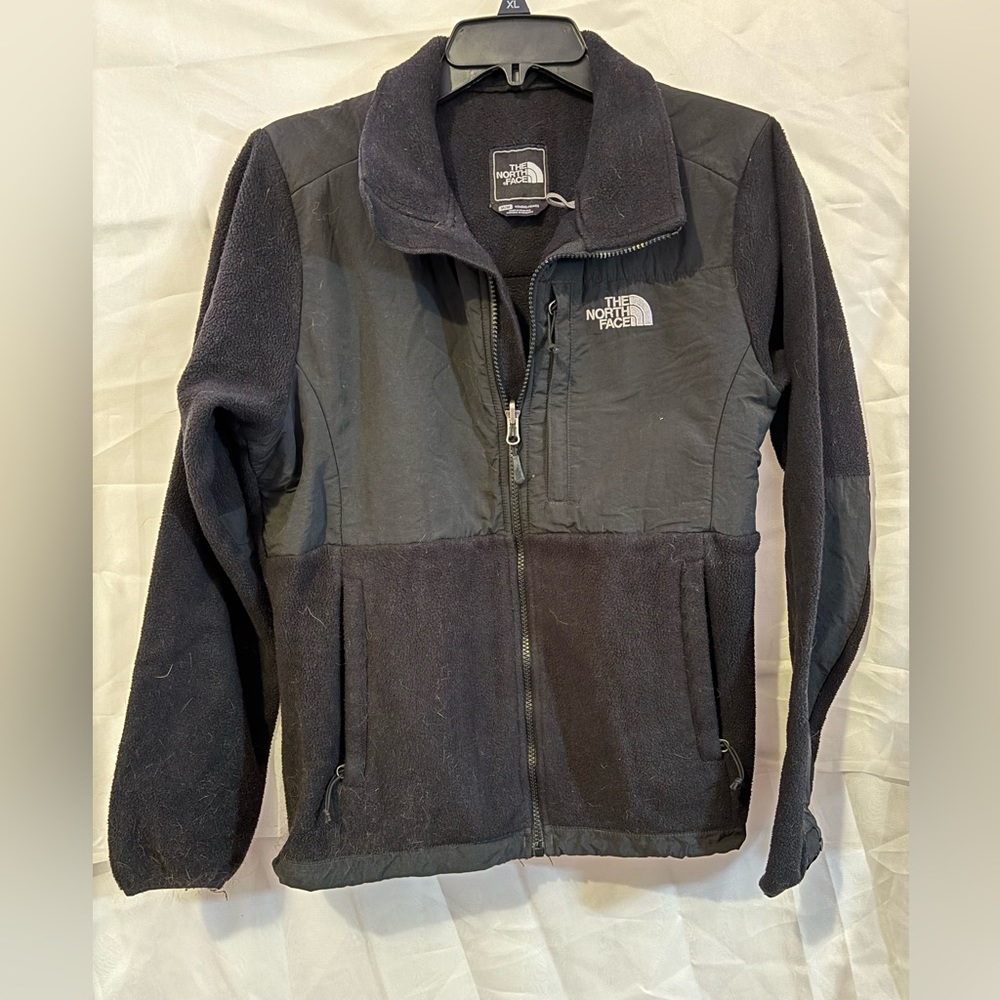 The North Face Women's Denali Black‎ Polartec Jacket Medium - Picture 3 of 8
